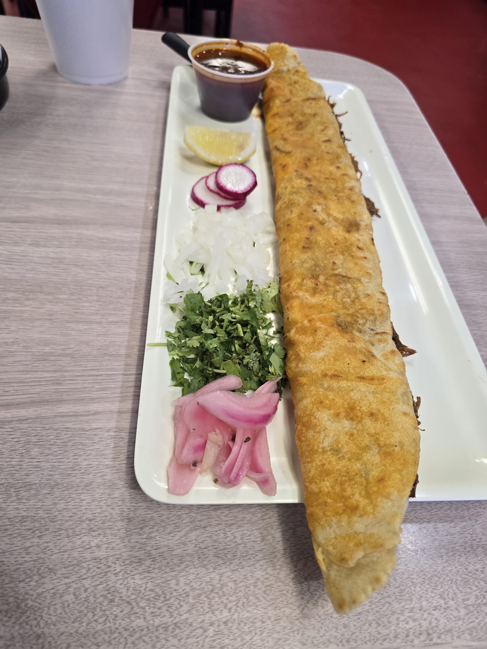 Meal at La Unica Birotes